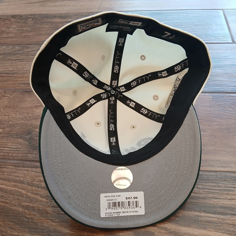 Pittsburgh Pirates Hat Cap Fited 7 1/2 New Era Retro Crown 1994 All Star Game - Picture 7 of 11